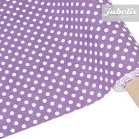 Oilcloth polka dots pattern on a roll Oilcloth polka dots pattern on a roll